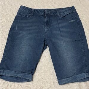 Juicy Couture Classic Blue Denim Shorts